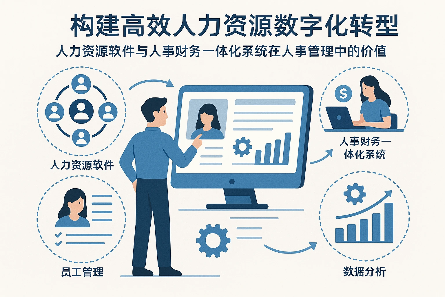 构建高效人力资源数字化转型——人力资源软件与人事财务一体化系统在人事管理中的价值