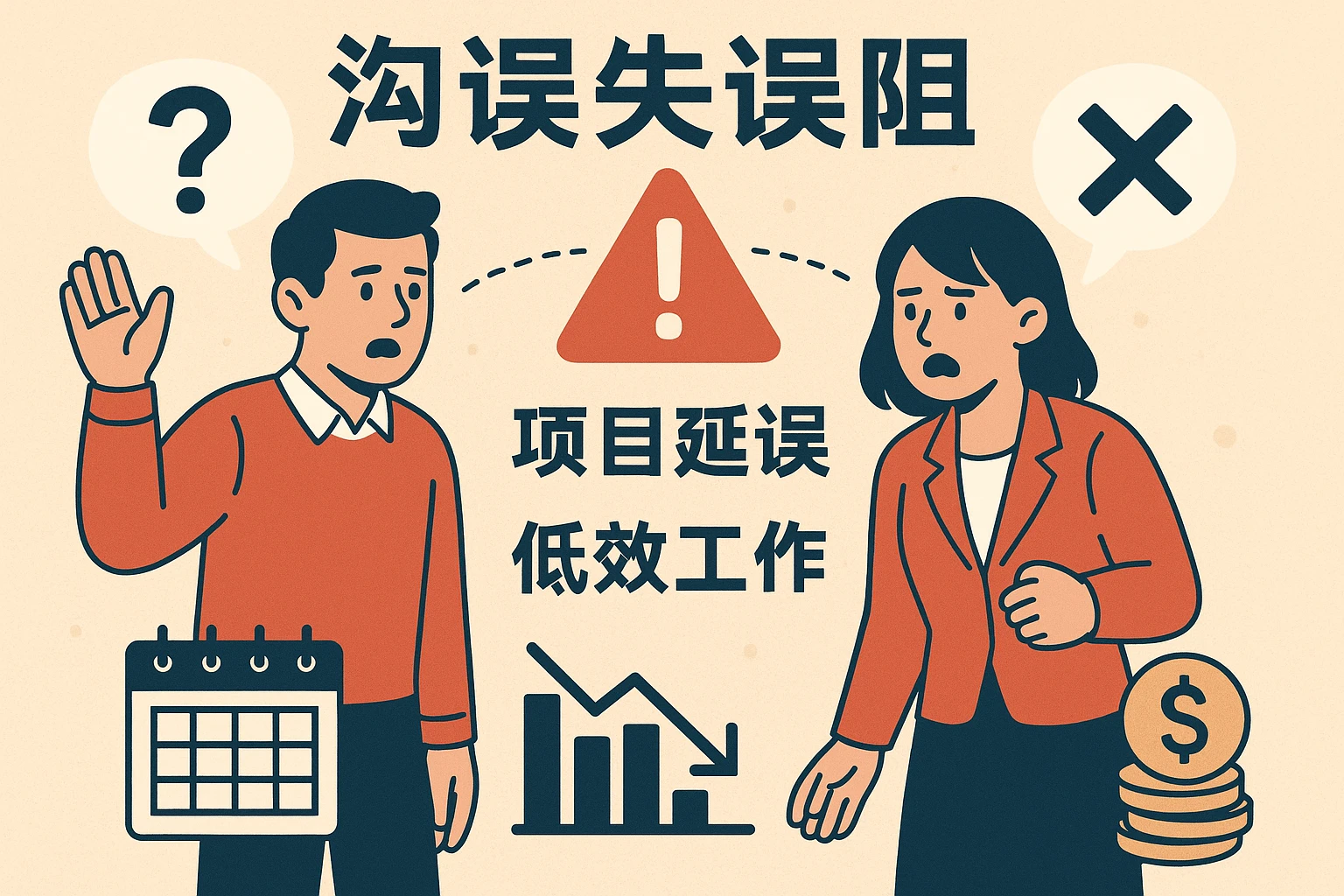 沟通失误的风险及影响