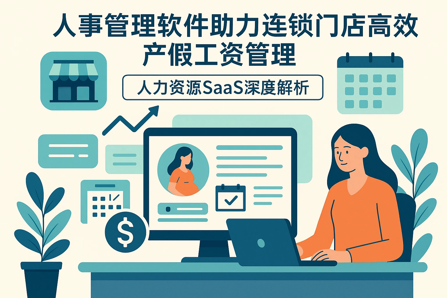 人事管理软件助力连锁门店高效产假工资管理——人力资源SaaS深度解析