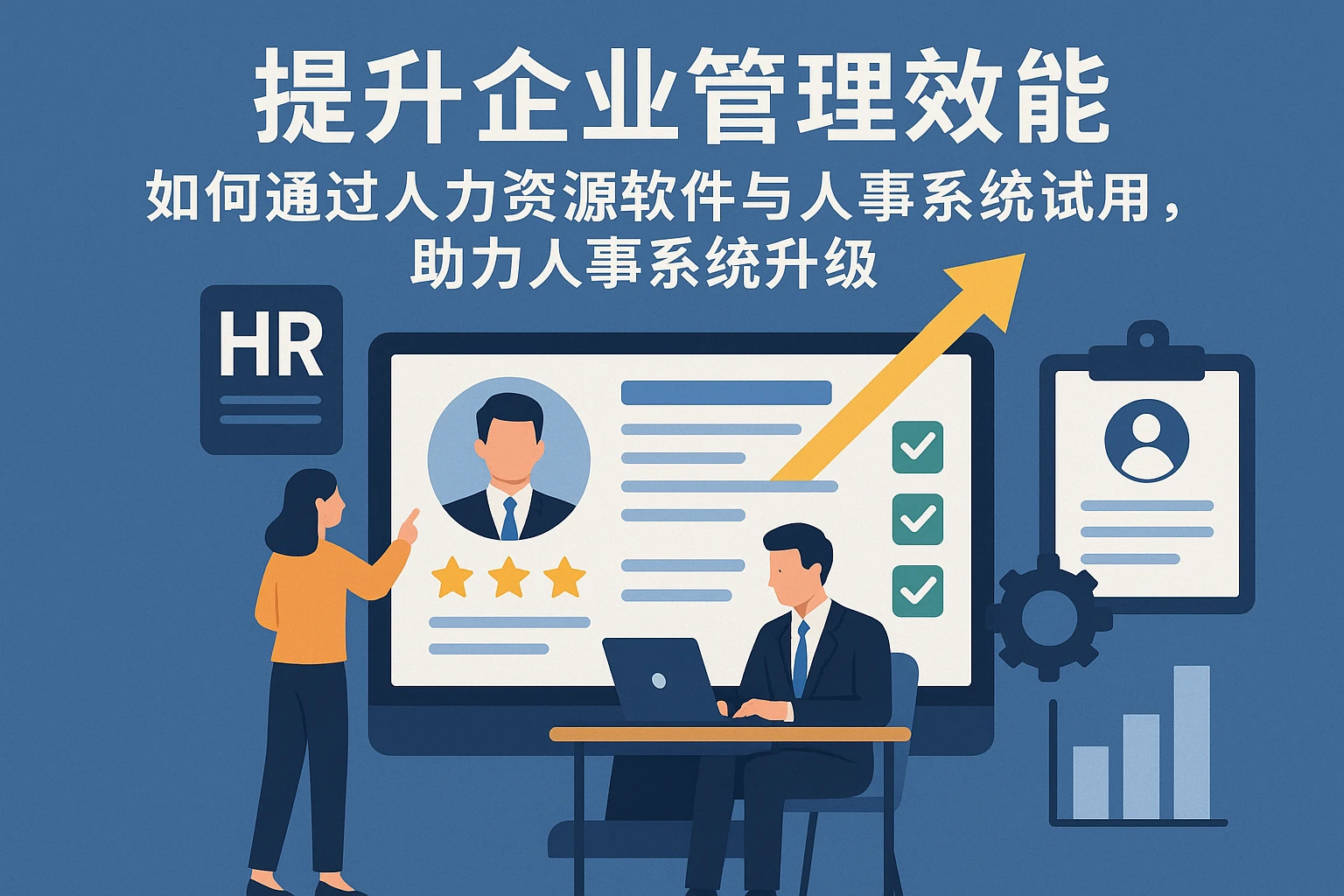 提升企业管理效能：如何通过人力资源软件与人事系统试用，助力人事系统升级