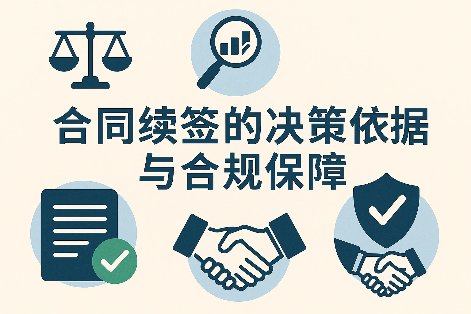 合同续签的决策依据与合规保障