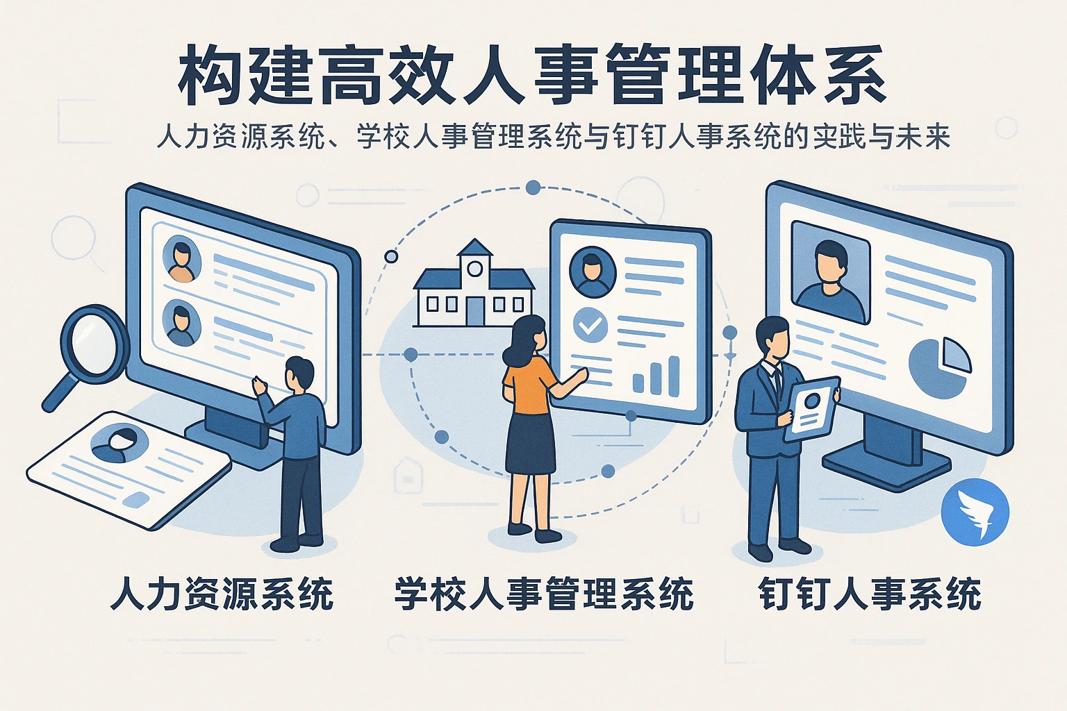 构建高效人事管理体系：人力资源系统、学校人事管理系统与钉钉人事系统的实践与未来
