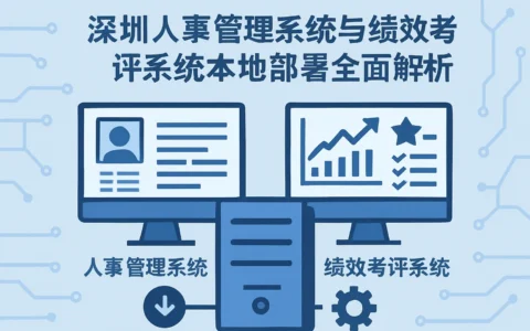 深圳人事管理系统与绩效考评系统本地部署全面解析