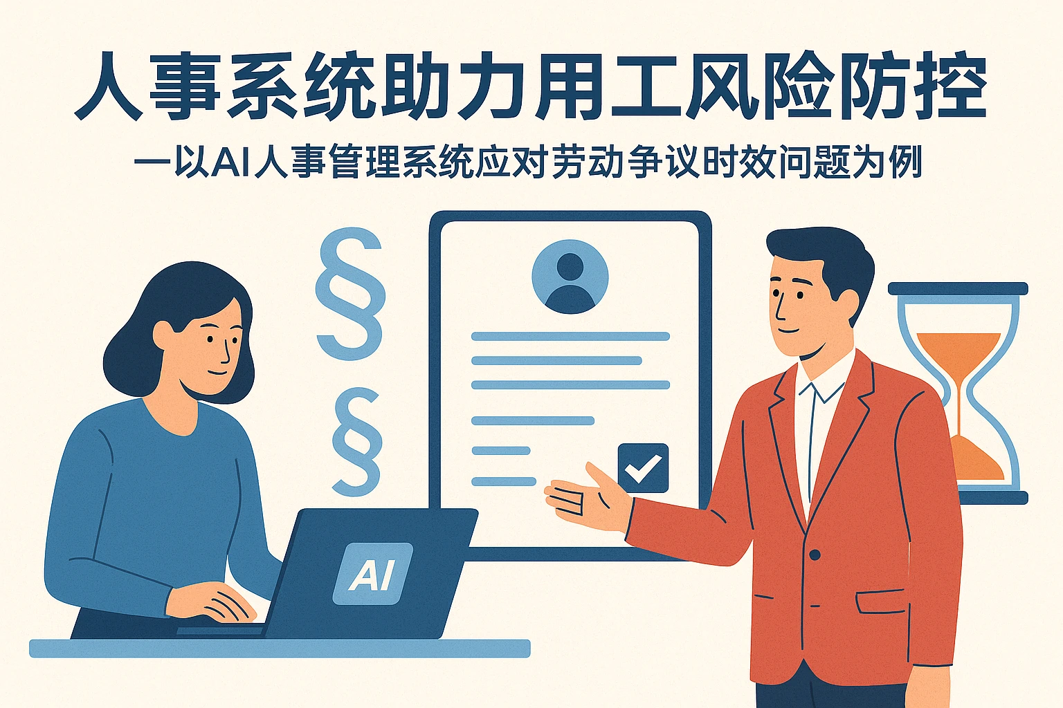 人事系统助力用工风险防控——以AI人事管理系统应对劳动争议时效问题为例