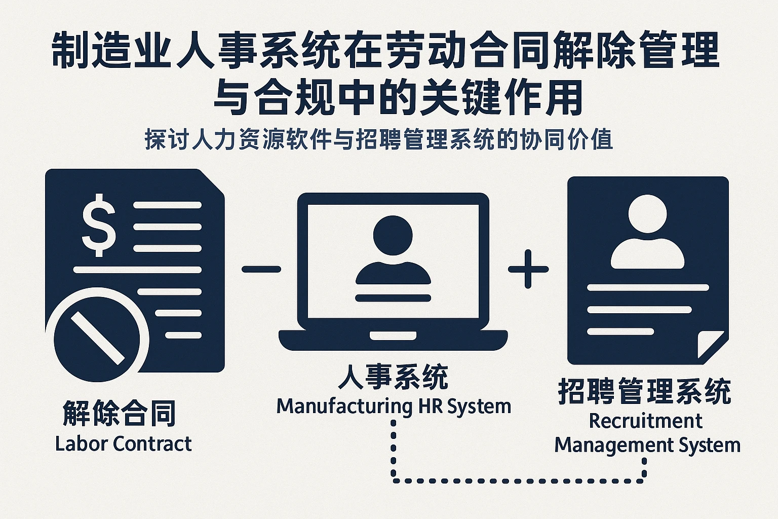 制造业人事系统在劳动合同解除管理与合规中的关键作用——探讨人力资源软件与招聘管理系统的协同价值