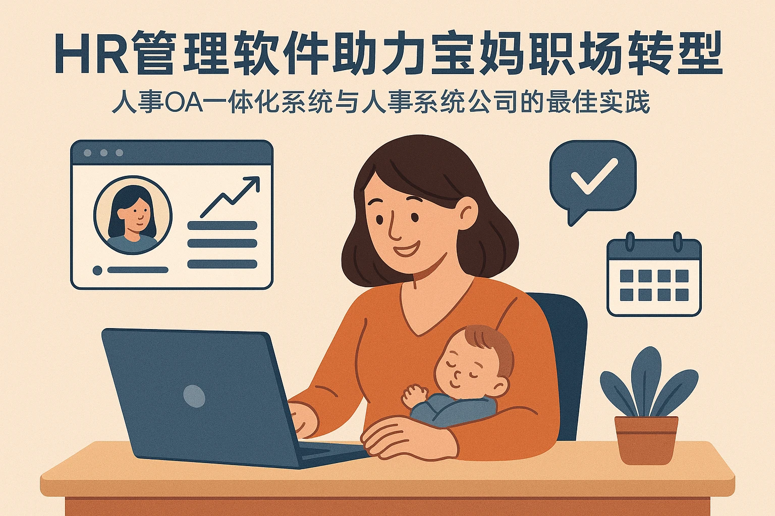 HR管理软件助力宝妈职场转型：人事OA一体化系统与人事系统公司的最佳实践