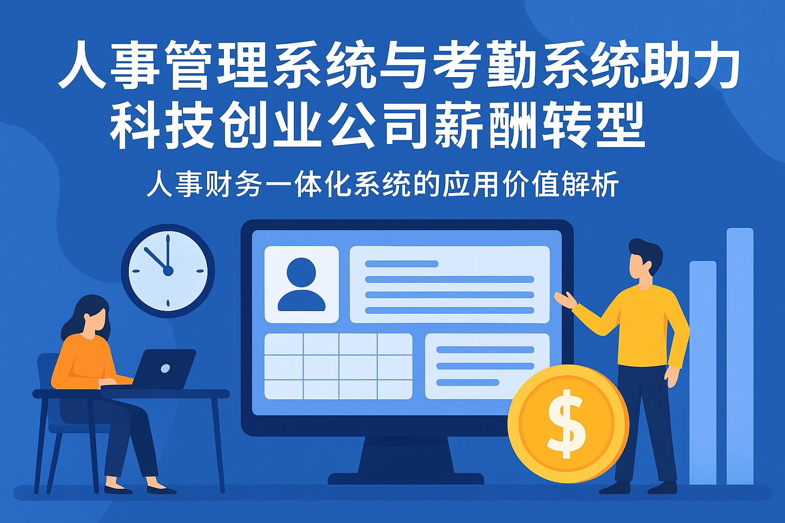 人事管理系统与考勤系统助力科技创业公司薪酬转型——人事财务一体化系统的应用价值解析