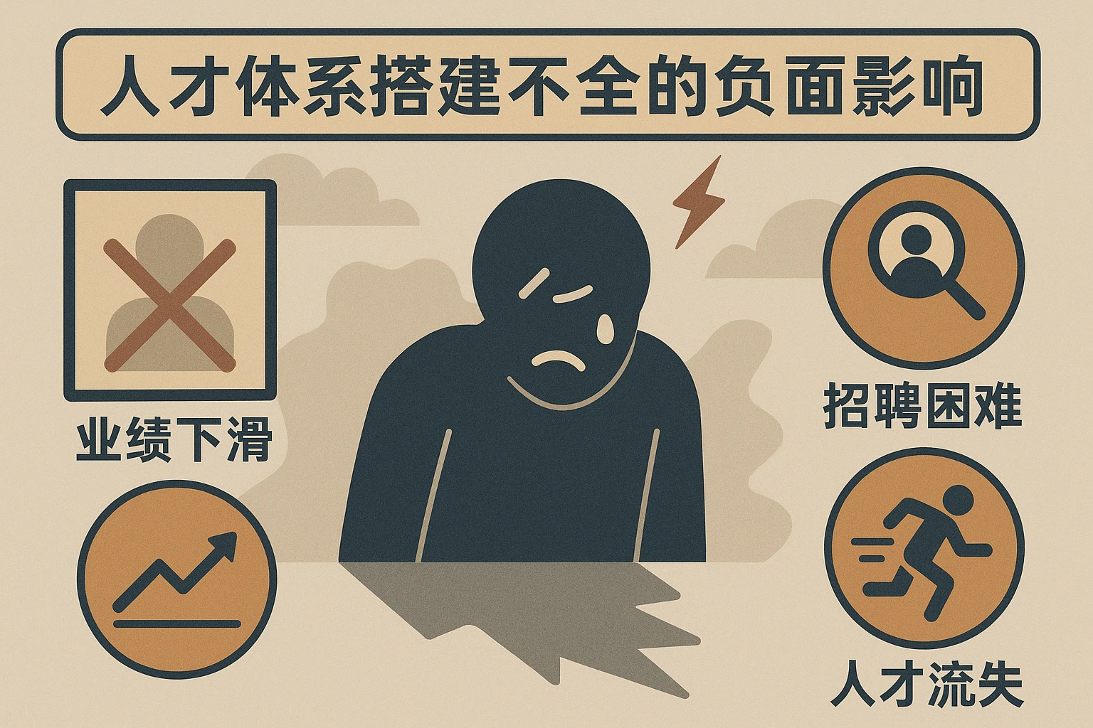 人才体系搭建不全的负面影响