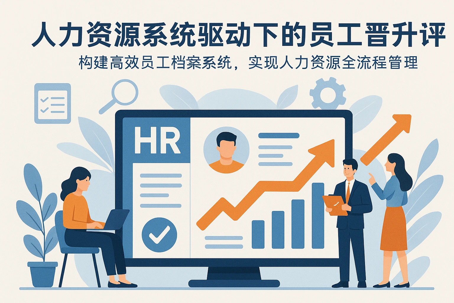 人力资源系统驱动下的员工晋升评审:构建高效员工档案系统,实现人力资源全流程管理