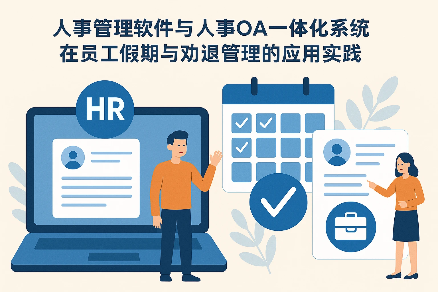 人事管理软件与人事OA一体化系统在员工假期与劝退管理的应用实践