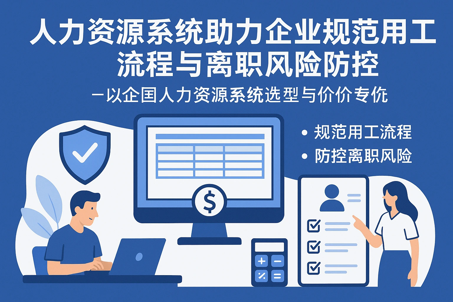 人力资源系统助力企业规范用工流程与离职风险防控——以国企人力资源系统选型与报价为核心