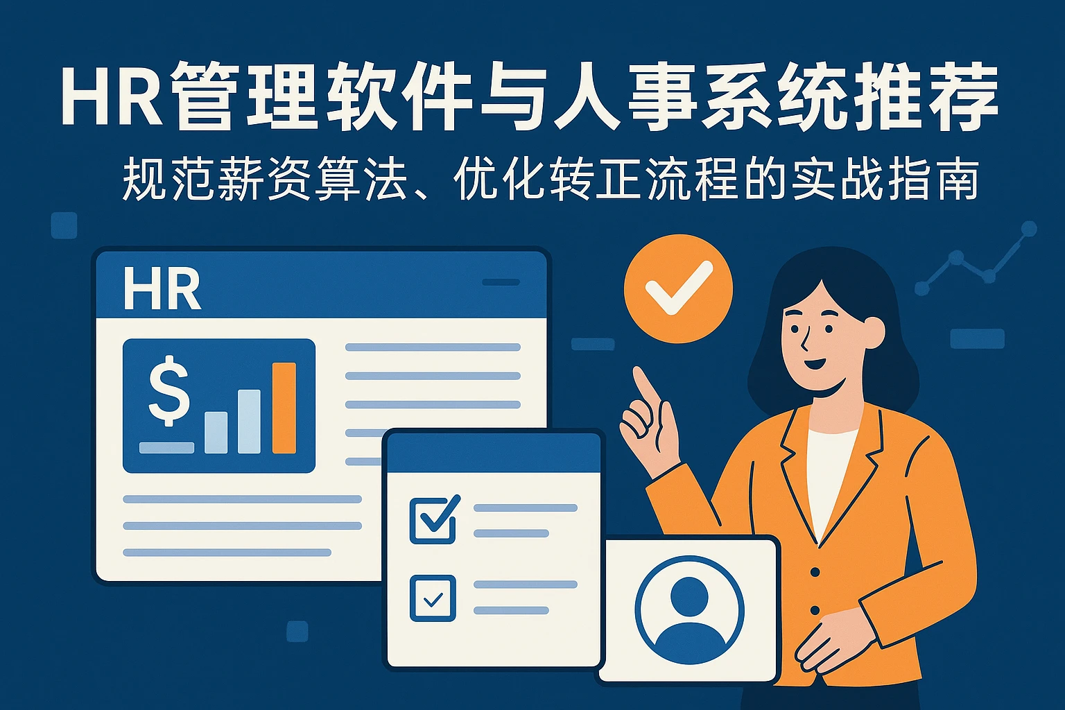 HR管理软件与人事系统推荐：规范薪资算法，优化转正流程的实战指南
