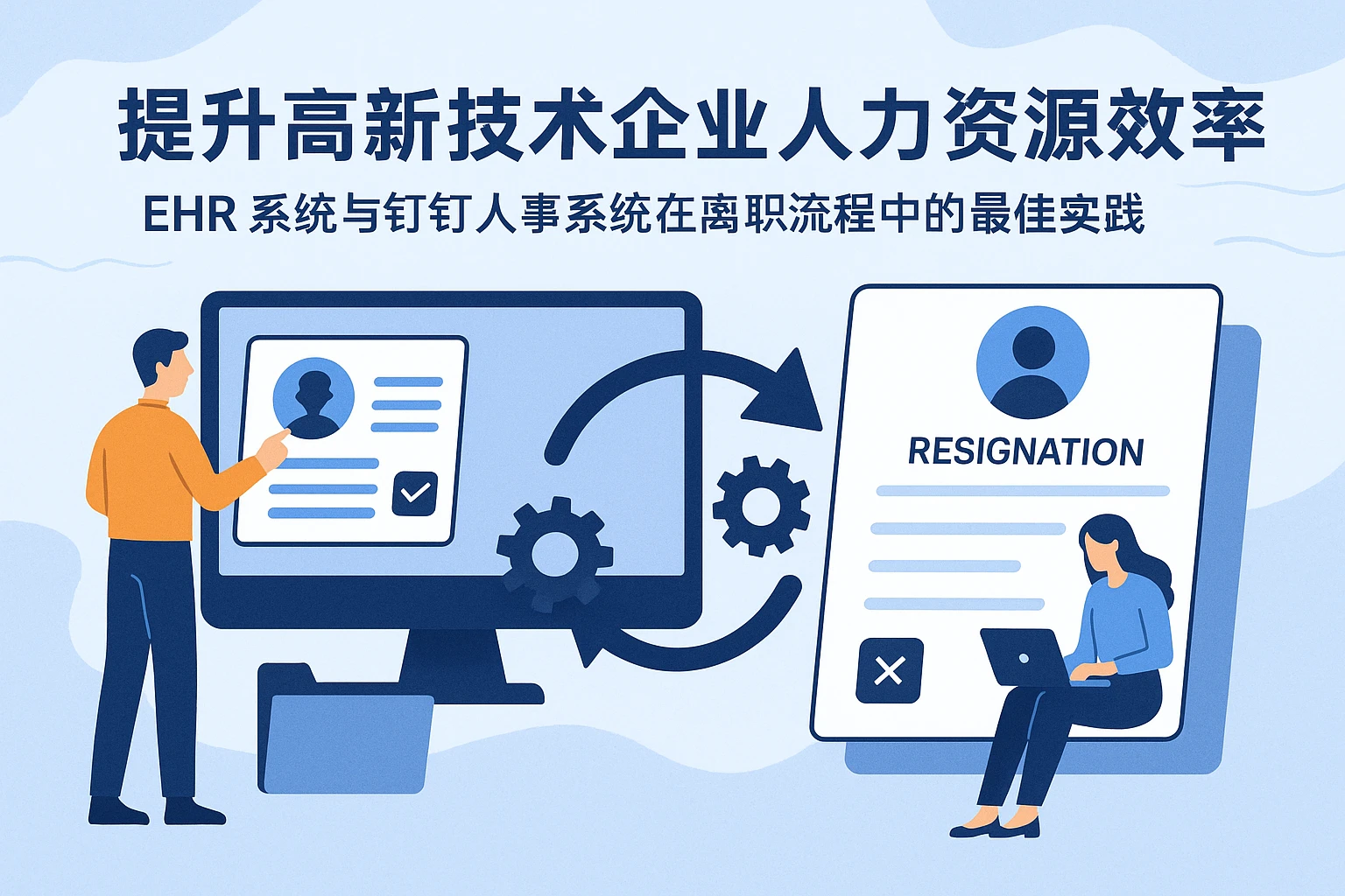 提升高新技术企业人力资源效率——EHR系统与钉钉人事系统在离职流程中的最佳实践