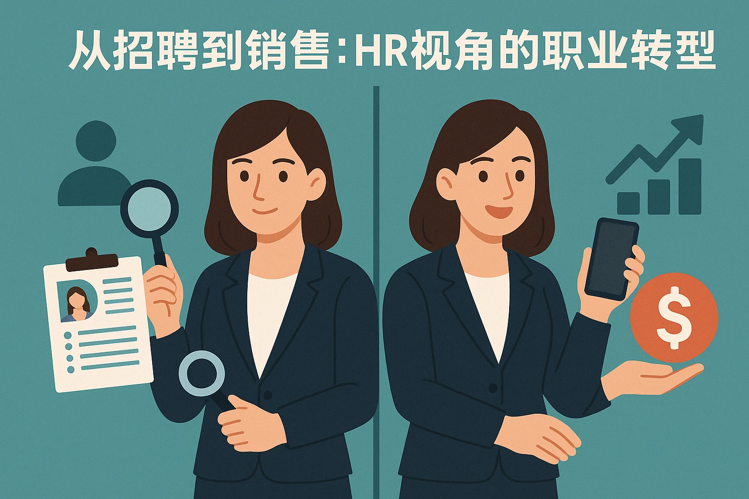 从招聘到销售：HR视角的职业转型