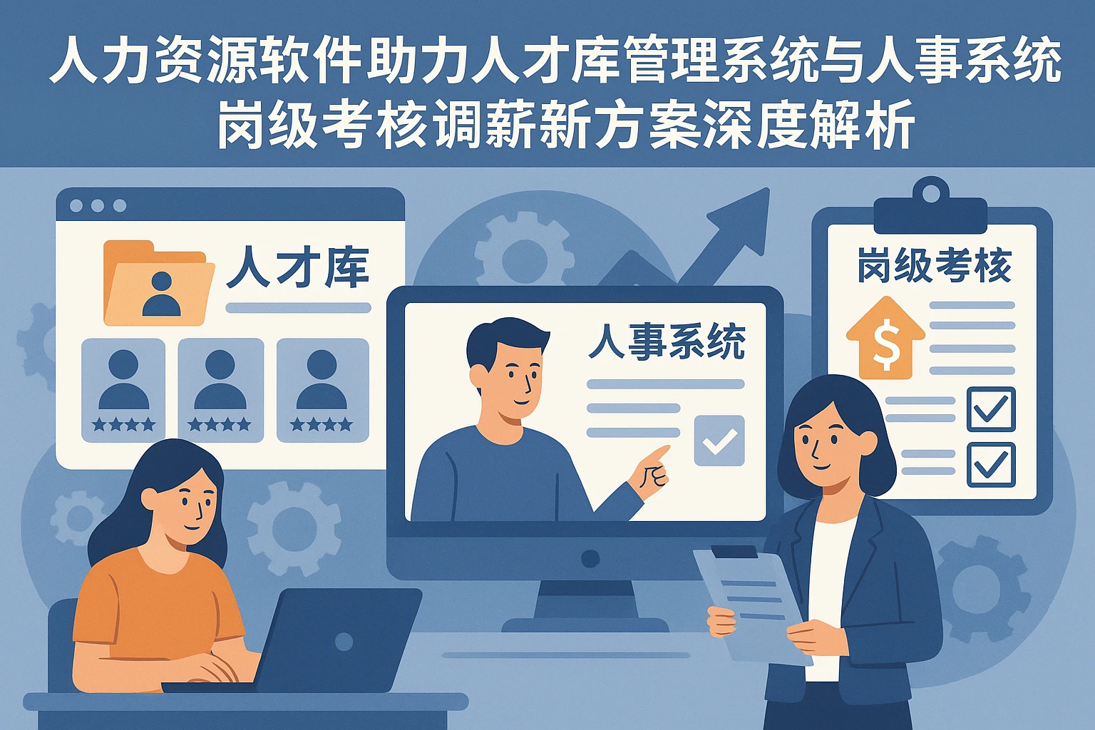 人力资源软件助力人才库管理系统与人事系统升级：岗级考核调薪新方案深度解析