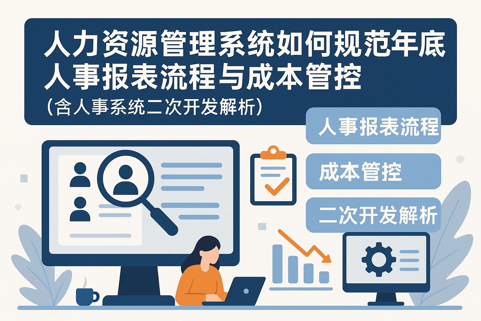 人力资源管理系统如何规范年底人事报表流程与成本管控（含人事系统二次开发解析）