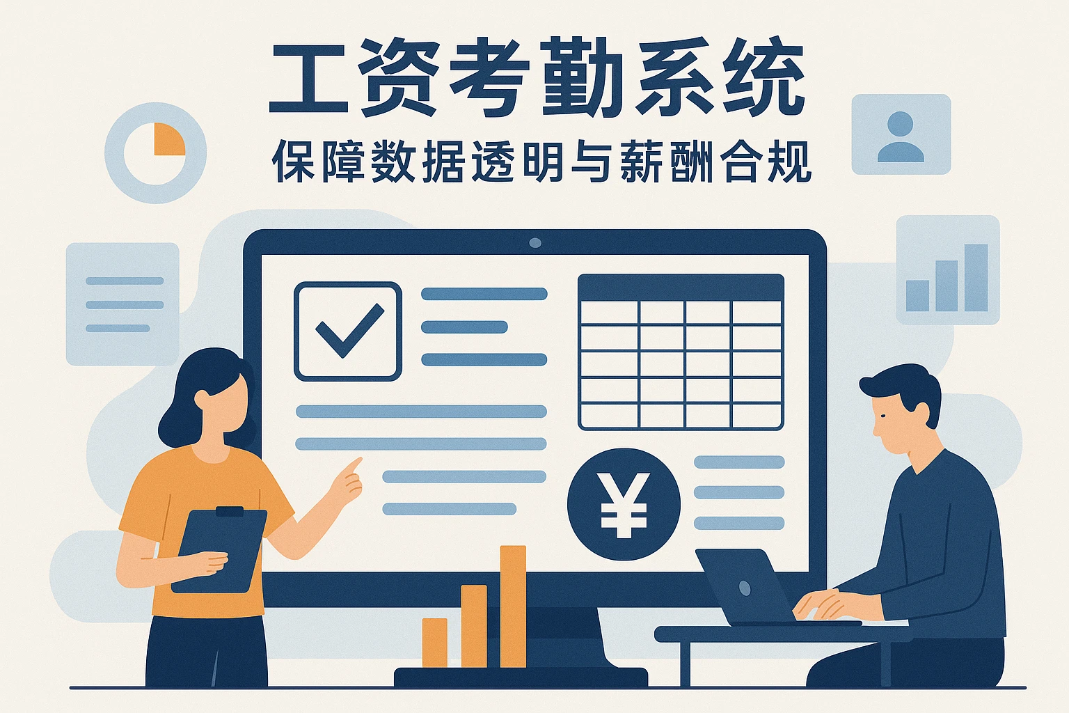 工资考勤系统：保障数据透明与薪酬合规