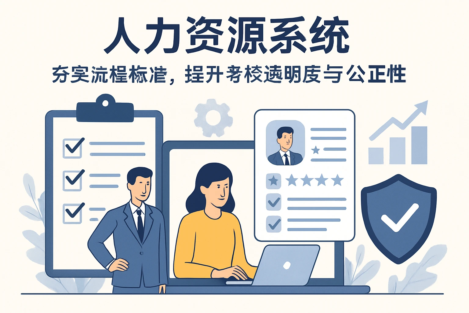 人力资源系统：夯实流程标准，提升考核透明度与公正性
