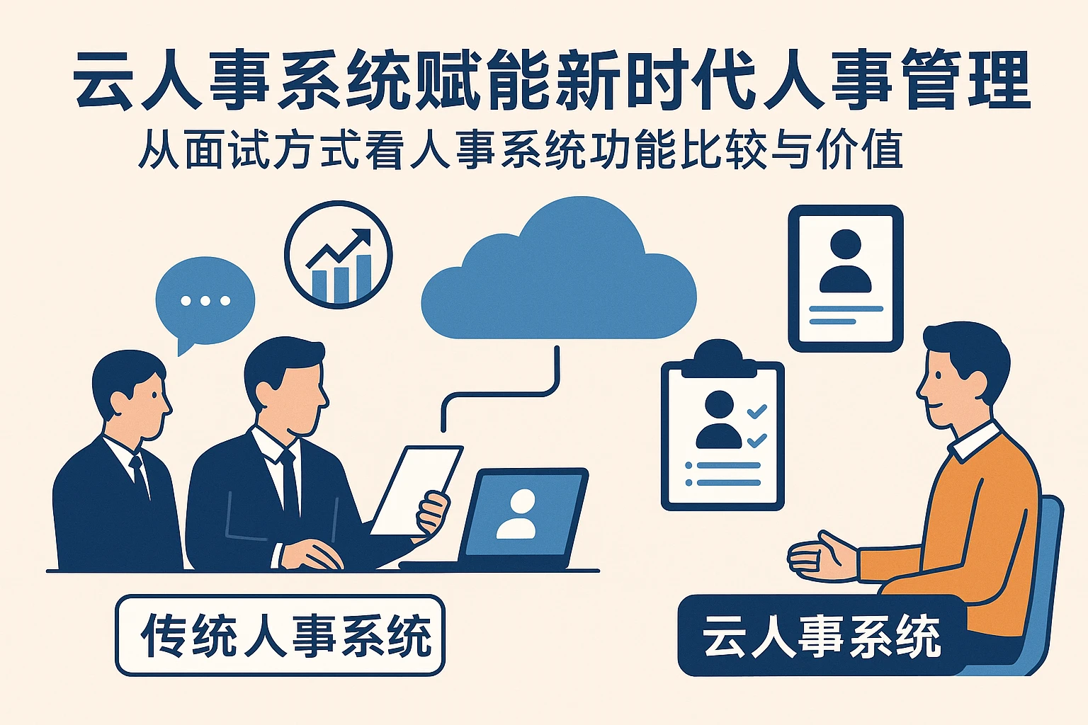 云人事系统赋能新时代人事管理——从面试方式看人事系统功能比较与价值