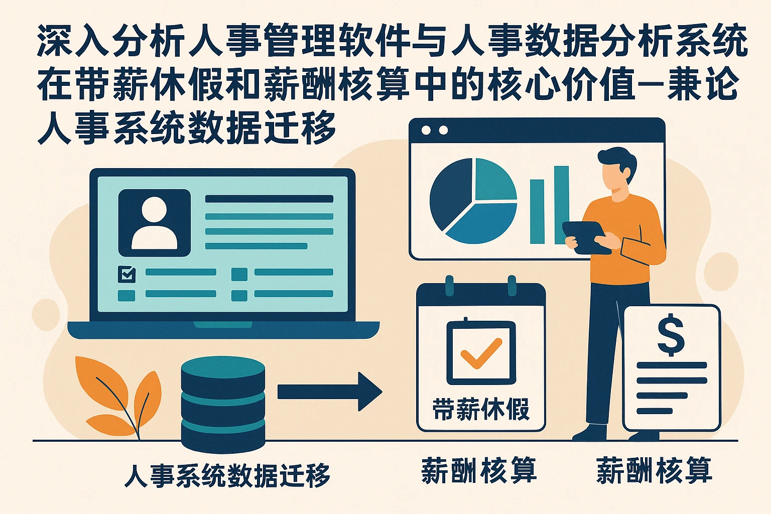 深入探析人事管理软件与人事数据分析系统在带薪休假和薪酬核算中的核心价值——兼论人事系统数据迁移的关键实践