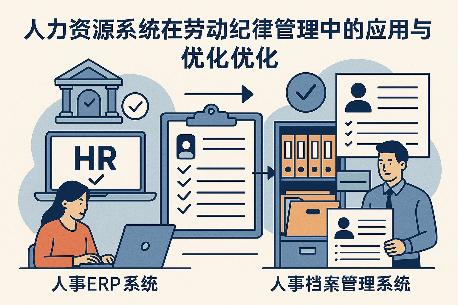 人力资源系统在劳动纪律管理中的应用与优化——人事ERP系统与人事档案管理系统的重要作用