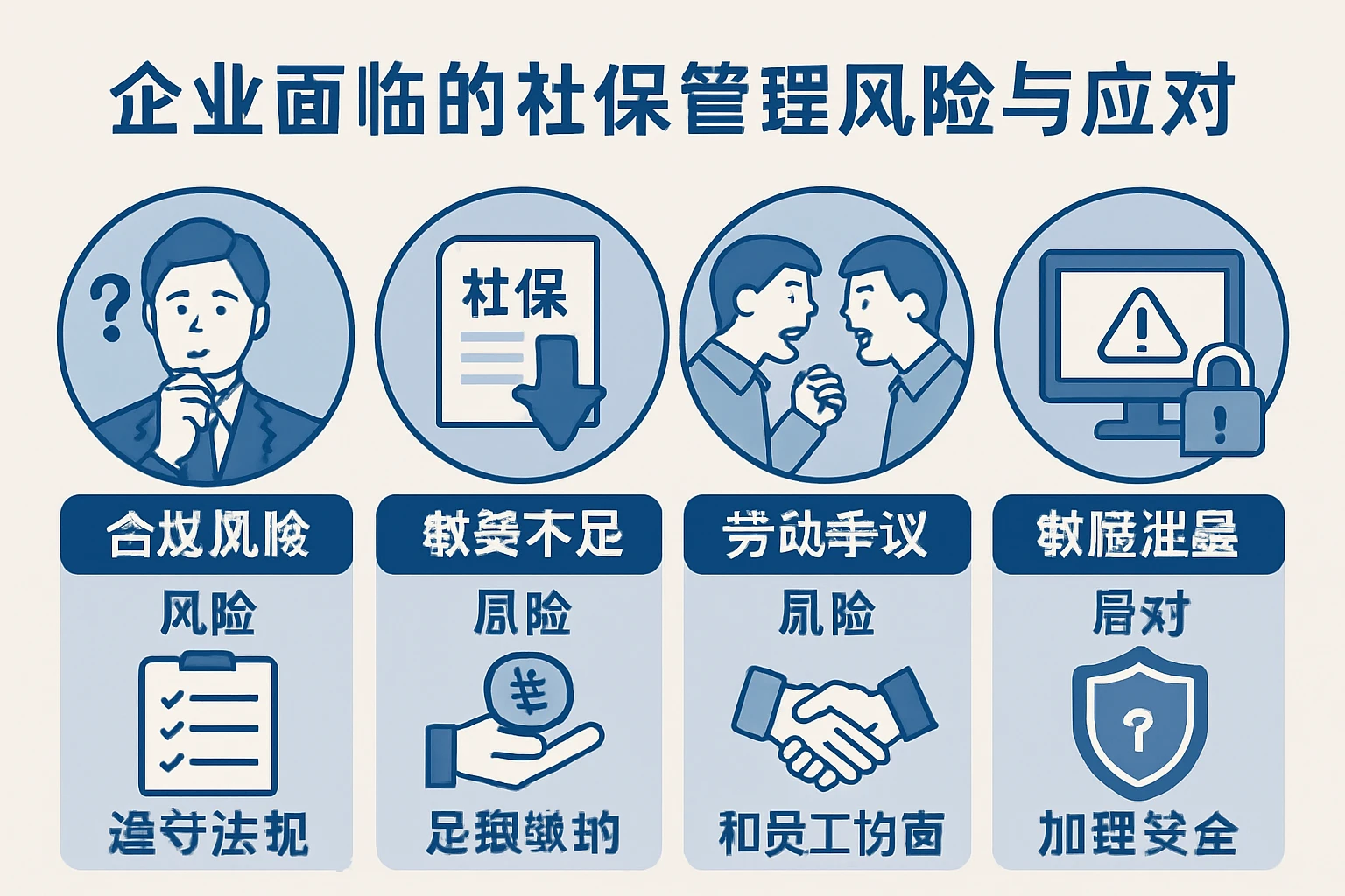 企业面临的社保管理风险与应对