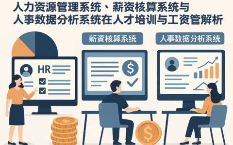 人力资源管理系统、薪资核算系统与人事数据分析系统在人才培训与工资管理中的应用解析