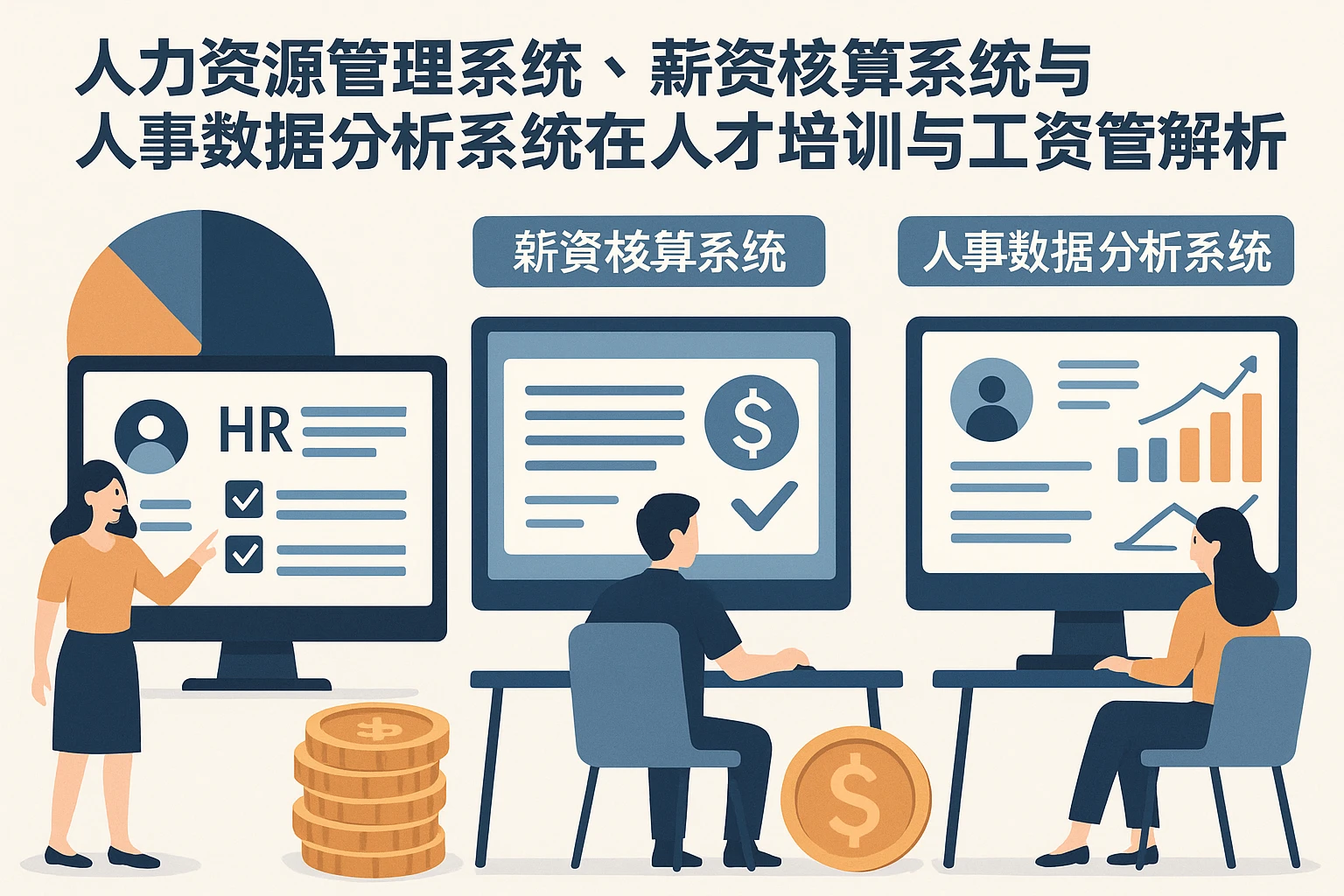 人力资源管理系统、薪资核算系统与人事数据分析系统在人才培训与工资管理中的应用解析