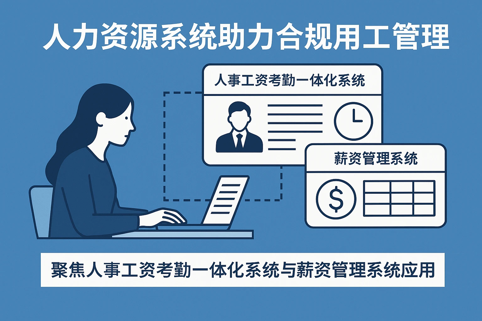 人力资源系统助力合规用工管理：聚焦人事工资考勤一体化系统与薪资管理系统应用