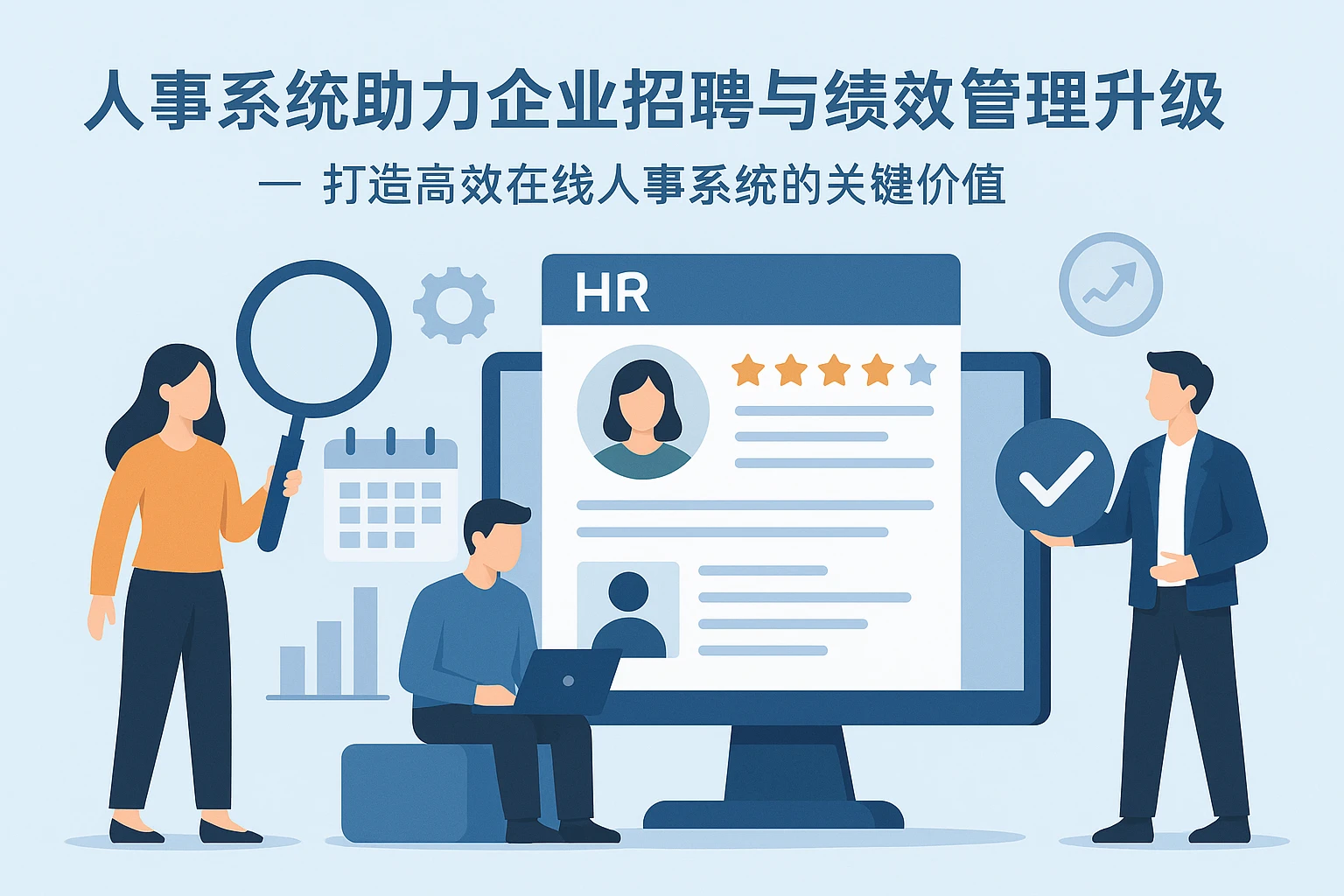 人事系统助力企业招聘与绩效管理升级 —— 打造高效在线人事系统的关键价值