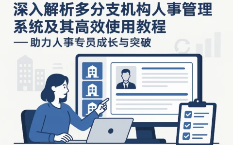 深入解析多分支机构人事管理系统及其高效使用教程——助力人事专员成长与突破
