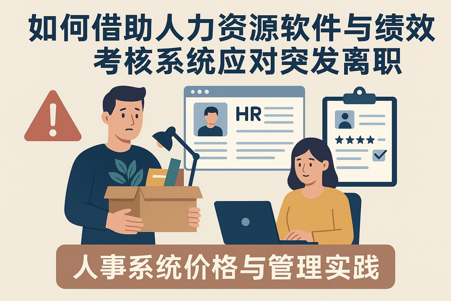 如何借助人力资源软件与绩效考核系统应对突发离职|人事系统价格与管理实践