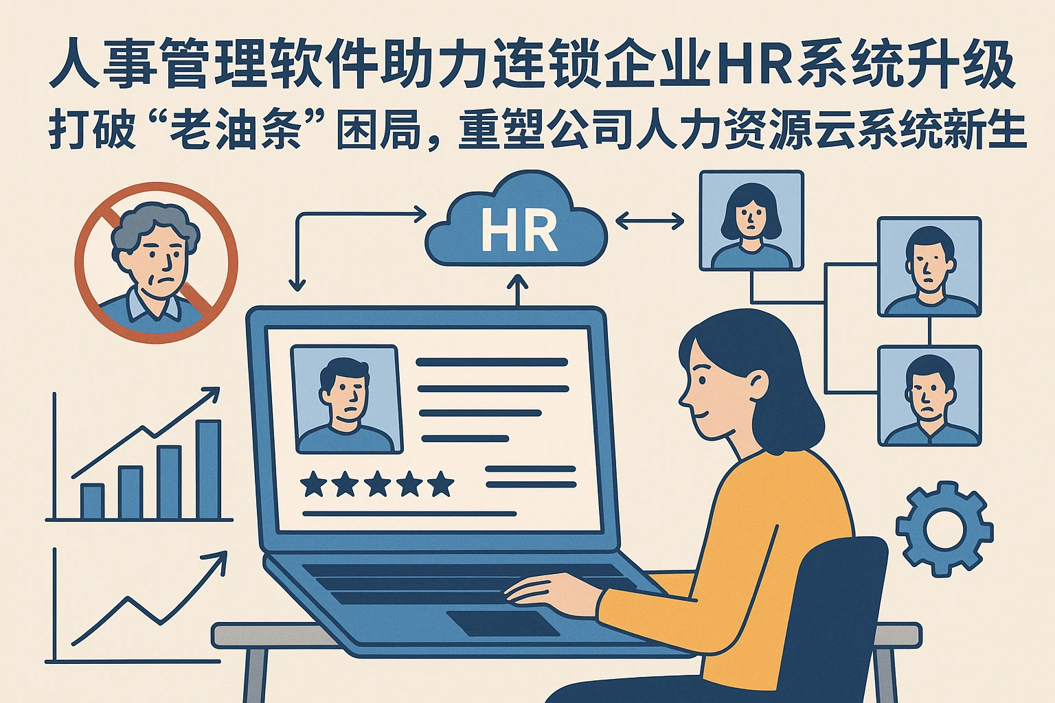 人事管理软件助力连锁企业HR系统升级：打破“老油条”困局，重塑公司人力资源云系统新生态