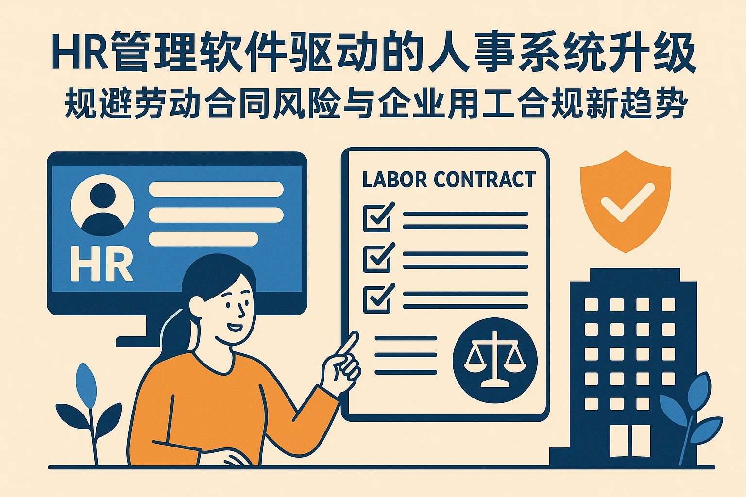 HR管理软件驱动的人事系统升级：规避劳动合同风险与企业用工合规新趋势