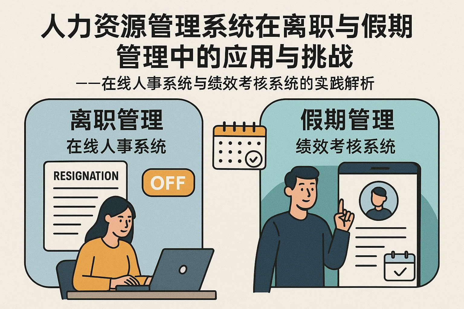人力资源管理系统在离职与假期管理中的应用与挑战——在线人事系统与绩效考核系统的实践解析