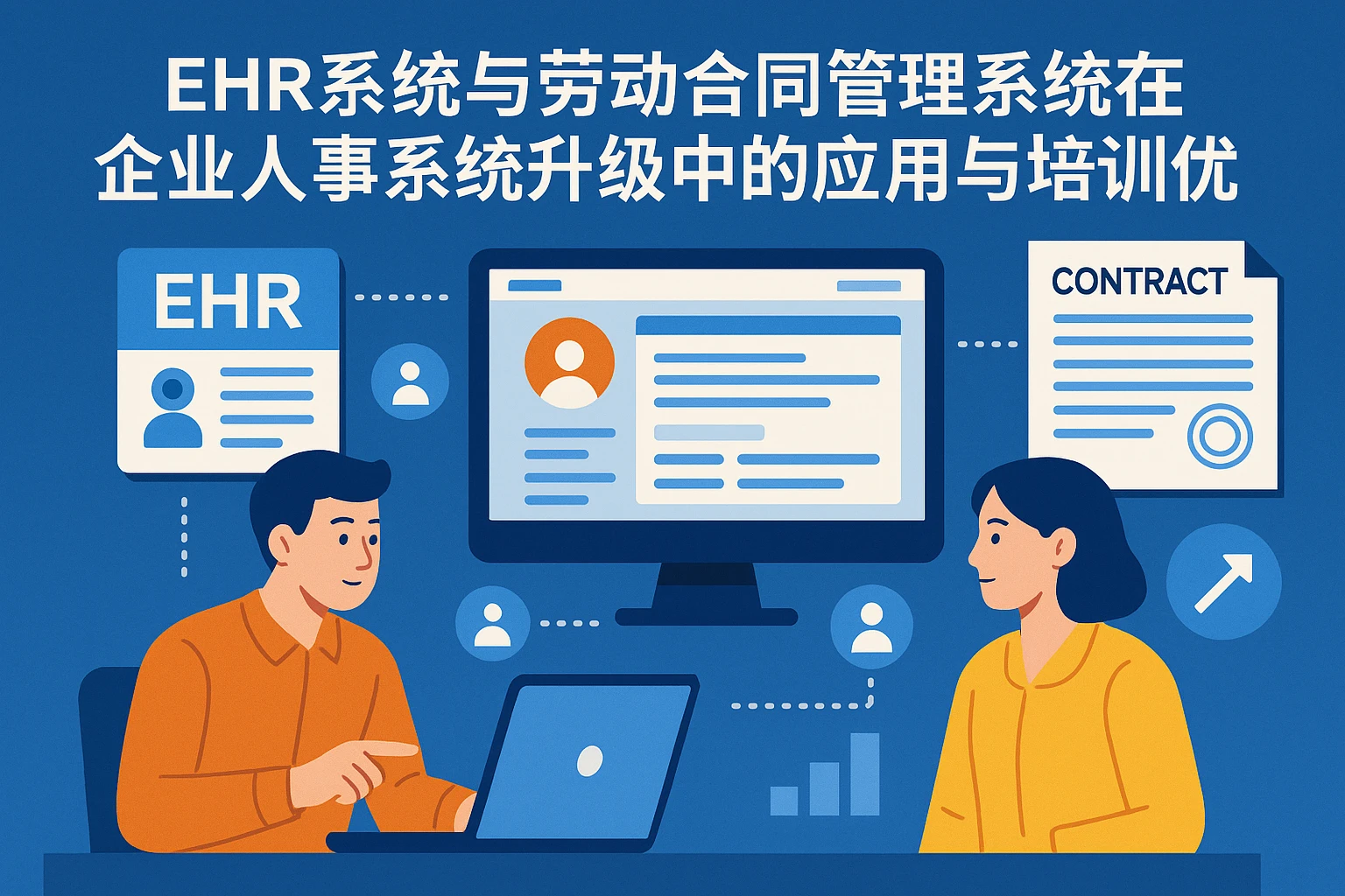 EHR系统与劳动合同管理系统在企业人事系统升级中的应用与培训优化