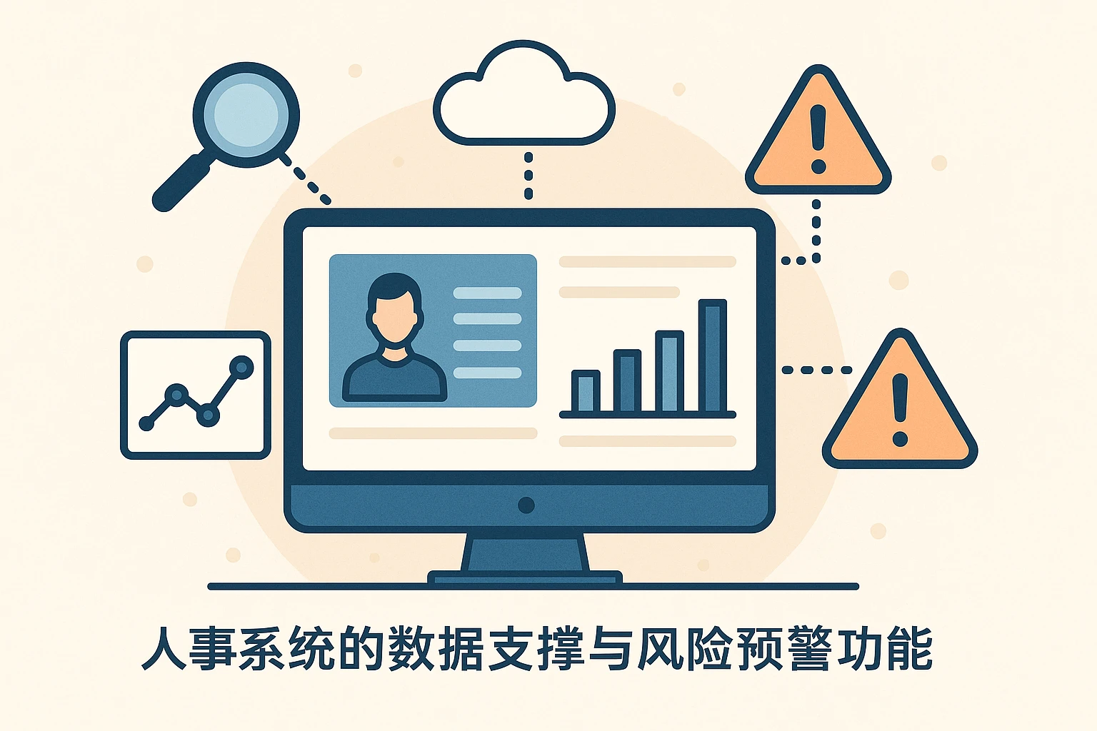 人事系统的数据支撑与风险预警功能