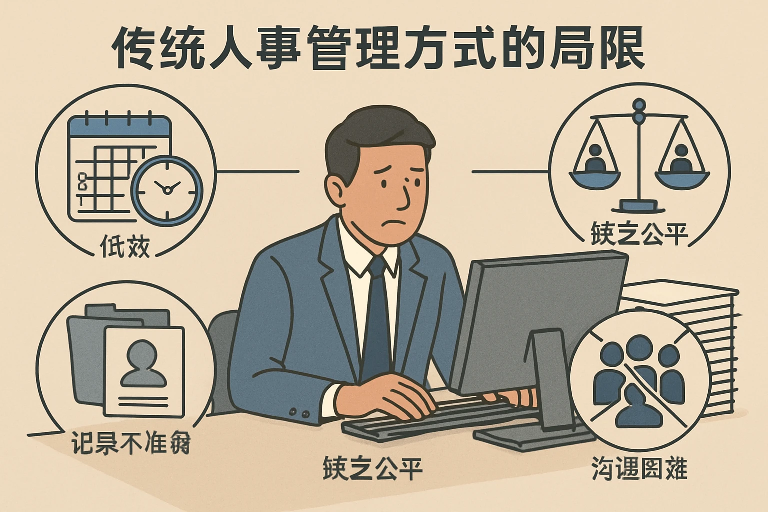传统人事管理方式的局限