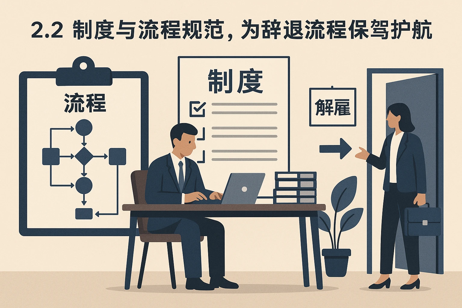 2.2 制度与流程规范，为辞退流程保驾护航