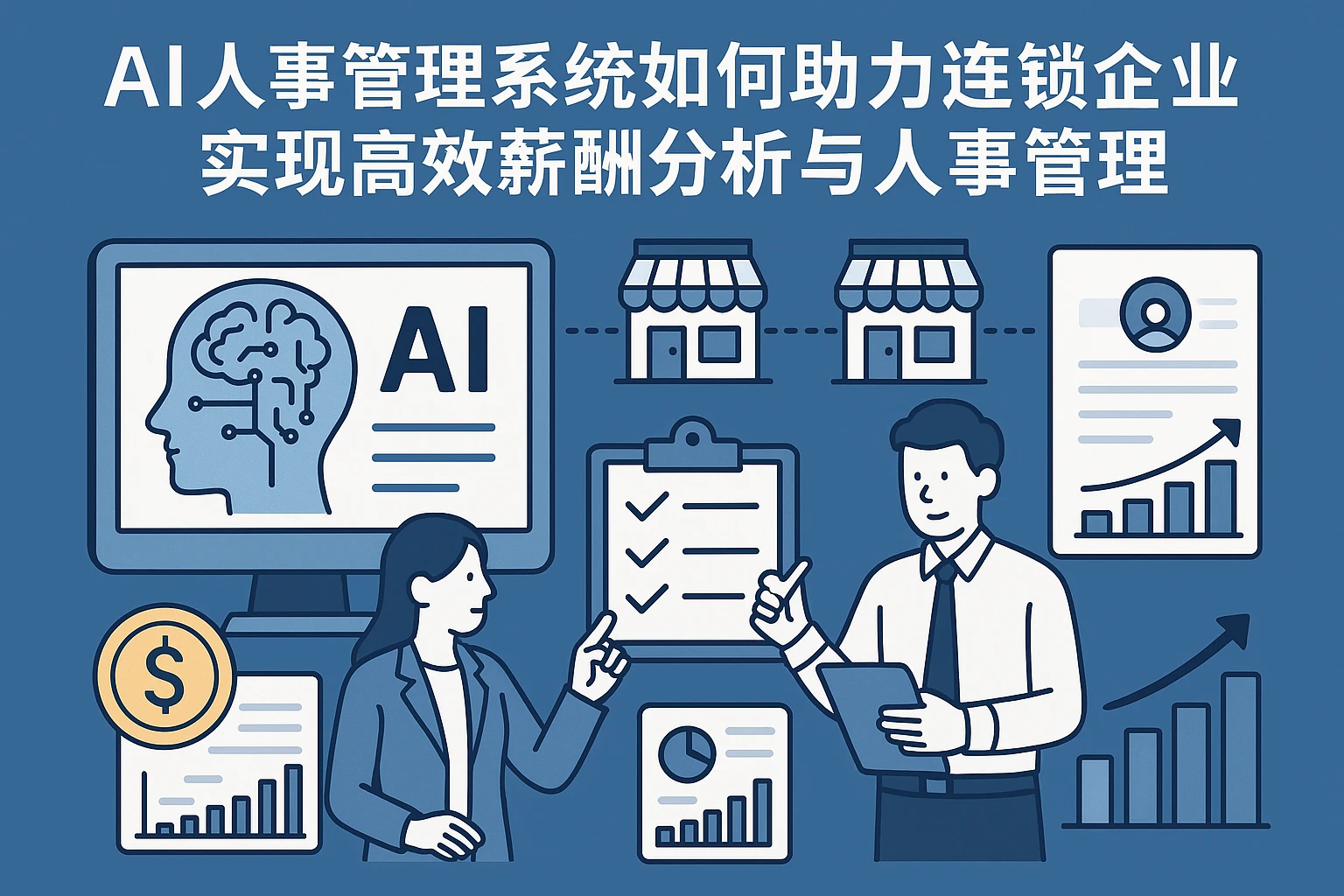 AI人事管理系统如何助力连锁企业实现高效薪酬分析与人事管理