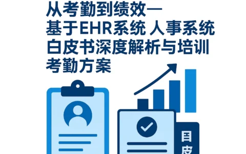 从考勤到绩效——基于EHR系统的人事系统白皮书深度解析与培训考勤方案