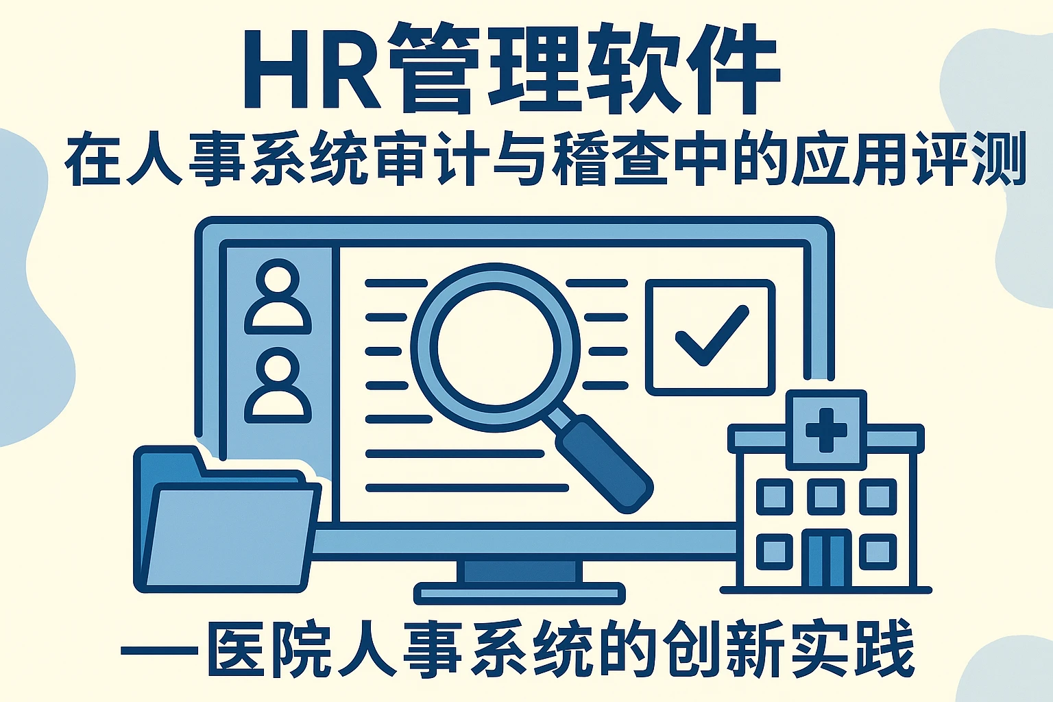 HR管理软件在人事系统审计与稽查中的应用评测 —— 医院人事系统的创新实践