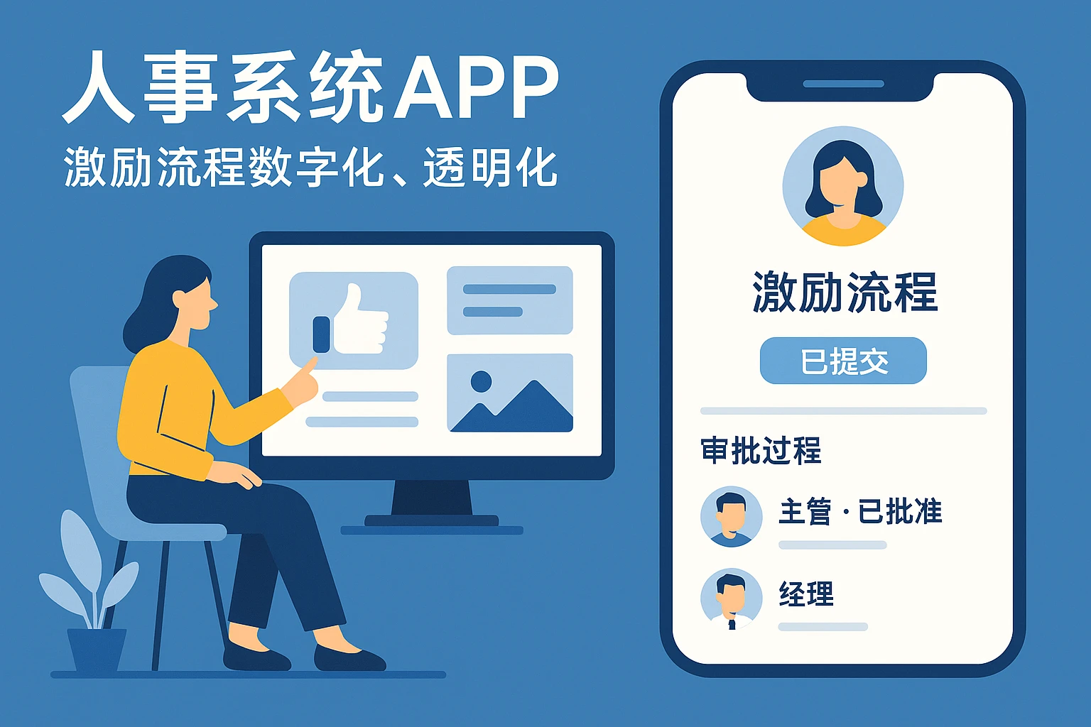 人事系统APP：激励流程数字化、透明化
