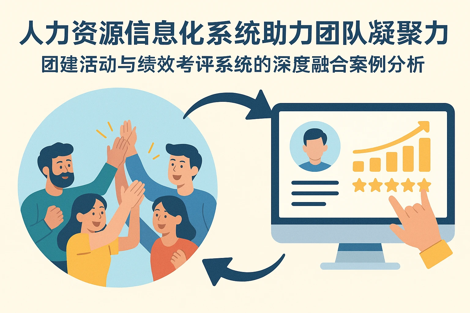 人力资源信息化系统助力团队凝聚力提升——团建活动与绩效考评系统的深度融合案例分析