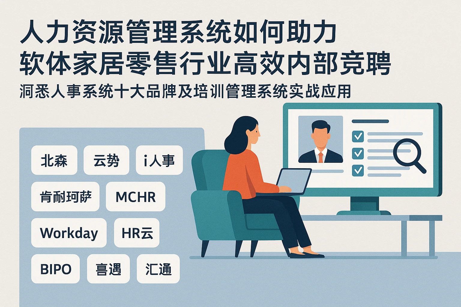 人力资源管理系统如何助力软体家居零售行业高效内部竞聘——洞悉人事系统十大品牌及培训管理系统实战应用
