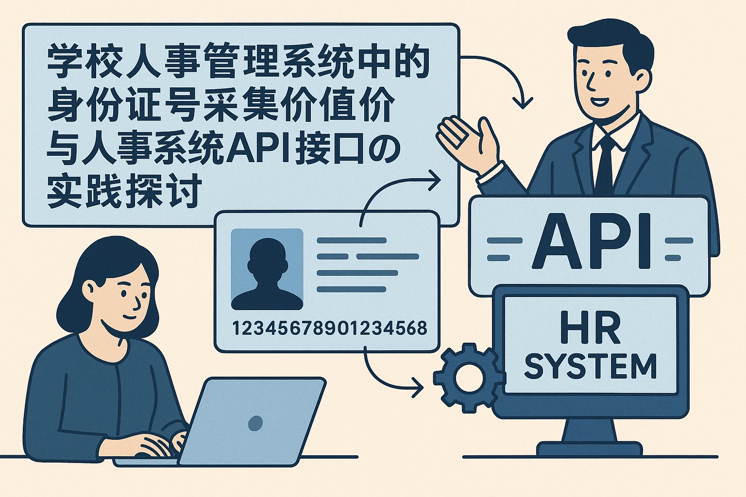 学校人事管理系统中的身份证号采集价值与人事系统API接口的实践探讨