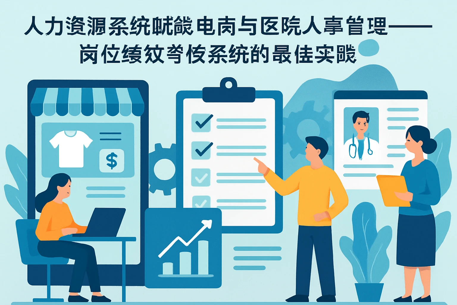 人力资源系统赋能电商与医院人事管理——岗位绩效考核系统的最佳实践