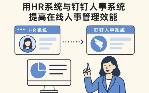 用HR系统与钉钉人事系统提升在线人事管理效能
