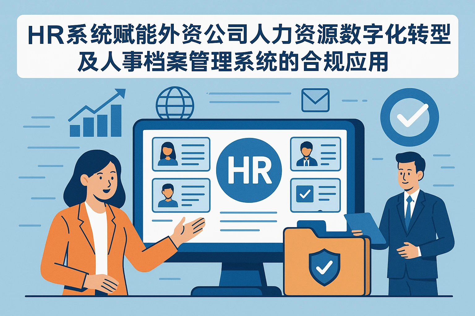 HR系统赋能外资公司人力资源数字化转型及人事档案管理系统的合规应用