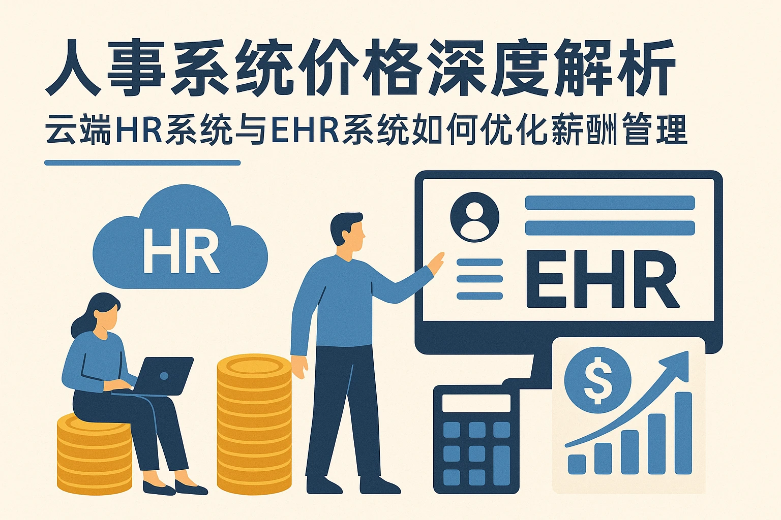 人事系统价格深度解析——云端HR系统与EHR系统如何优化薪酬管理